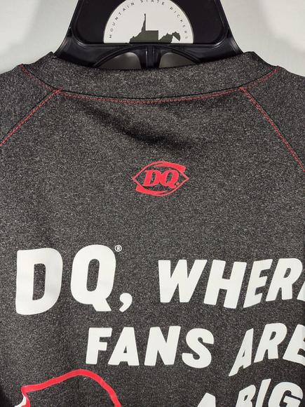 Dairy Queen Red Ribbon Shirt Size Large DQ, Where Fans Are A Big Dilly Bar! EUC - Picture 5 of 8